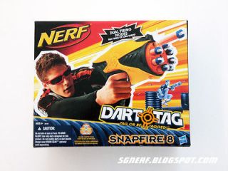 Tag SNAPFIRE 8 Blaster DUAL FIRING MODES Fast Firing LONG RANGE Gun