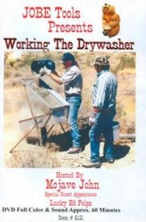 The Drywasher DVD, Gold Prospecting Video, Gold Mining Equipment