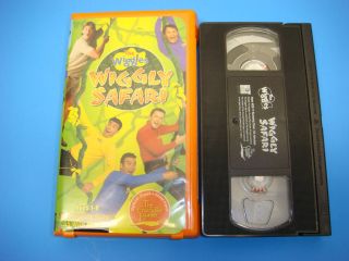 , VHS, Wiggly Safari, 16 Swinging Songs, Ages 1  8, 55 Wild Minutes