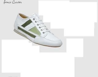 genuine ostrich cuadra designer shoes white
