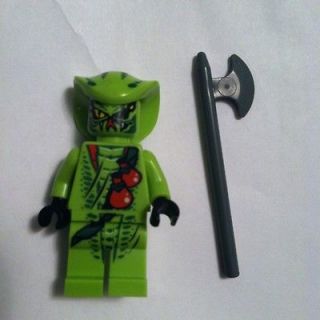 LEGO Ninjago Lasha Green Snake Ninja Minifigure with Weapon