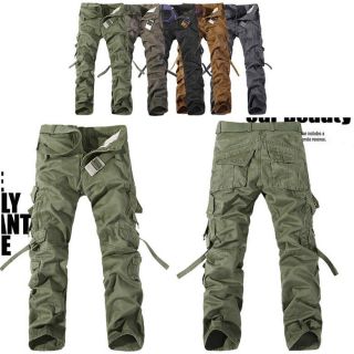 MILITARY ARMY CARGO CAMO COMBAT WORK PANTS LONG TROUSERS 29 38 MF 3609