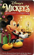 Mickeys Once Upon A Christmas Walt Disney Home Video   VHS (1999)