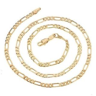 24inches 9K Gold Filled Mens Link Necklace,So cool,ZM3076 JD 404(60cm)