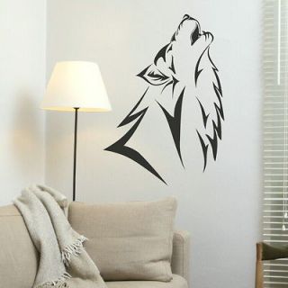 Wolf Animal Kitchen Wall Stickers / Wall Decals / Wall Art Murals Huge