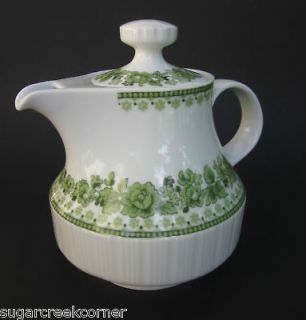 Colditz Inglasur GDR Porcelain Coffee Tea Pot