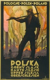 1929 poster Polska   Grny Slask / S. Norblin.