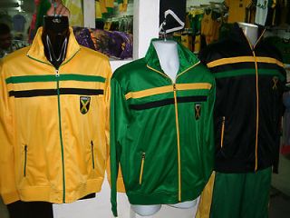 Casual Gears Windbreaker Jacket Jamaican Color Black, Green, Gold
