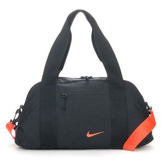 Brand New Nike Female 2 Ways Gym Duffle Overnight Bag Black (BA4468
