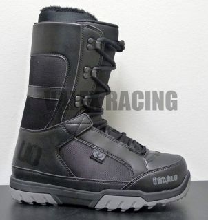 New 2013 Thirty Two 32 Summit Snowboard Boots Black Sizes 9   14