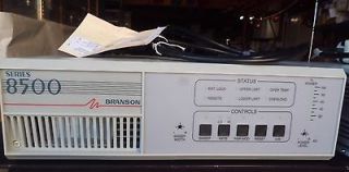 Branson 8500 Ultrasonic Power Supply Controller Model No. S85170 12