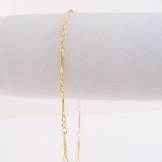 Newly listed 10 14kt Gold Ep Elongated Link Ankle Bracelet Anklet