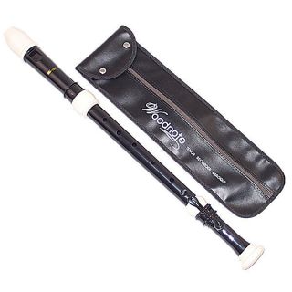 Woodnote Pro. Twin Color(Black & Ivory) Tenor Recorder  Baroque