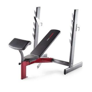 Weider Weider Pro 450 L Olympic Width Bench 15948 New In Box Local