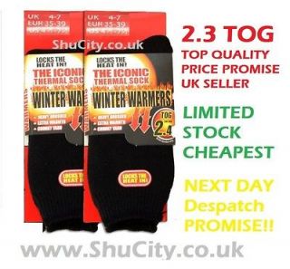 LADIES Thermal HEAT HOLDERS WARM SOCKS TOP QUALITY 2.3 TOG ONLY £ 3