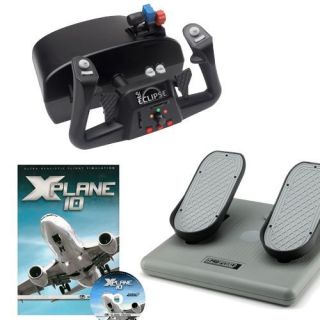 CH Eclipse Yoke Control Bundle with Flight simulator X Plane 10