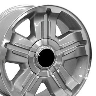 18 Z71 Silver Wheels Set of 4 Rims Fits Chevrolet