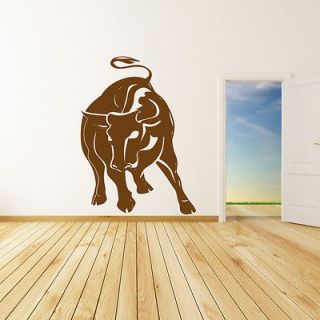 Raging Bull Animals Wall Decal Wall Art Stickers Transfers