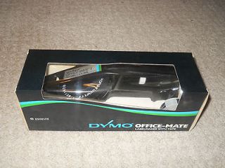 VINTAGE Dymo office mate 1530 labelmaker with tape, NIB