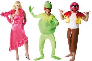 Disney Muppets Official Fancy Dress Costume Ladies And Mens Piggy
