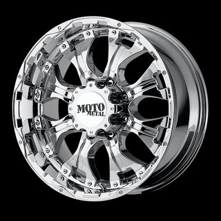 20 Wheels Rims Moto Metal MO961 Chrome with 285 50 20 Nitto Terra