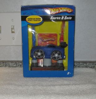 Hot Wheels Cars Children Toothbrush Holder Mattel 2007