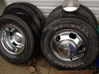 2007 Dodge 3500 Dually Wheels and Tires