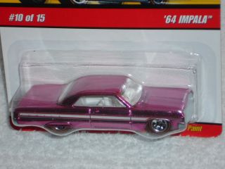 Hot Wheels 2008 Classics Series 4 10 15 64 Impala Spectraflame Pink