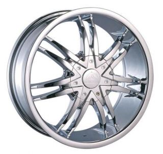 24 Wheels Rims Package Free Tires Bentchi Borghini B14 Chrome 5x139 7