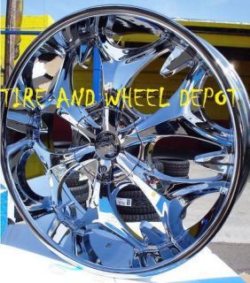 24 inch B3 Rims Wheels Only Navigator F150 Expedition RAM 1500