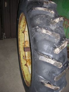 Pair 12 4 38 Tires Rims Tractor