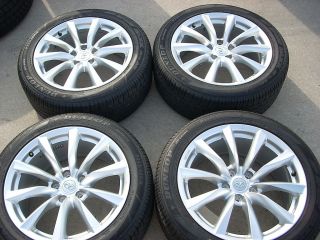 18 STAGGERED INFINITI G37 COUPE CONVERTIBLE WHEELS TIRES RIMS DUNLOP