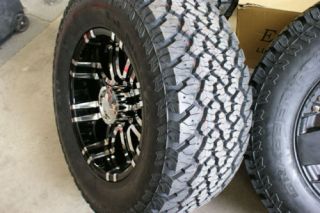 33x12 50 18 Eagle General Grabber AT2 Wheels Rims Tires