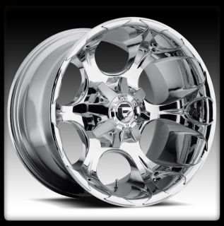 20 Fuel Offroad Dune Chrome Wheels Rims Federal 35x12 50x20 Couragia