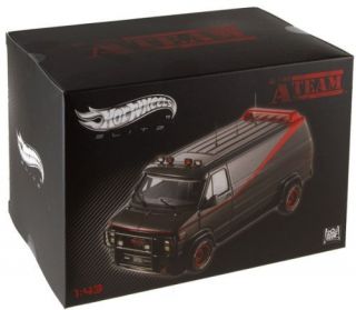Hot Wheels Elite 1 43 The A Team Van Limited Edition New