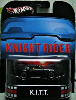 2013 Hotwheels Retro Entertainment Knight Rider Kitt Mint VHTF