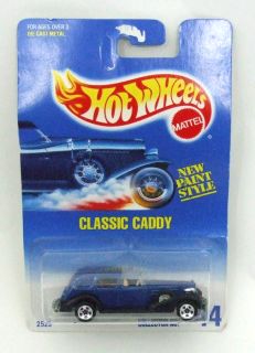 1991 Hot Wheels Classics Classic Caddy 44 Cadillac Blue 2529 Mint
