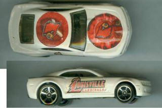 LOUISVILLE CARDINALS COLLECTIBLE 1 64 SCALE HOT WHEELS CAR CUSTOM