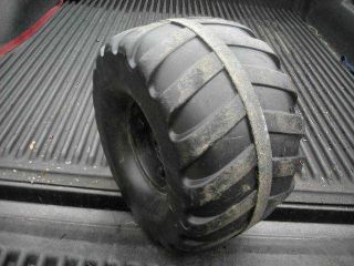 Power Wheels Gravedigger Tire Auction Is for 1 Great Tread