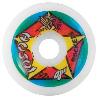 II Christian Hosoi Rockets Reissue Skateboard Wheels White 61mm