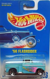 1992 Hot Wheels 56 Flashsider Col 136 5 Hole Wheels