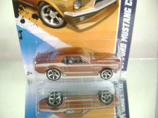 Hot Wheels 2012 67 Ford Mustang Coupe Muscle Mania Ford12 6 10