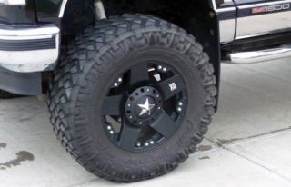 XD Rockstar 18 Wheels w 295 70 18 Nitto Tires Mud