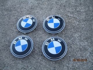 New BMW Set of 4 Peaces Center Wheel Rim Hub Cap 68mm 36136768640 Hubs