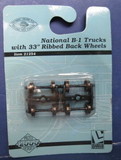 Like/Proto 2000   #21254 National B 1 Trucks w/ 33 Ribbed Back Wheels