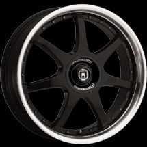 16 inch VW Beetle Gloss Black Motegi Racing Wheels Rims