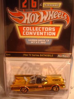 Hot Wheels 2012 Convention 1966 TV Batmobile Awesome