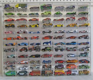 84 Hot Wheels 1 64 Scale Diecast Display Case Acrylic