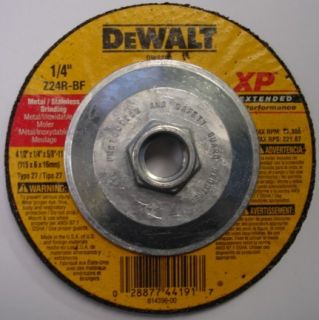 Dewalt DW8809 4 1 2 x 1 4 x 5 8 11 Grinding Wheels