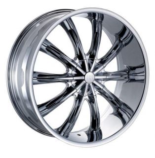 20 Wheels Rims Package Free Tires Red Sport Wheel RSW22 Chrome 5x108